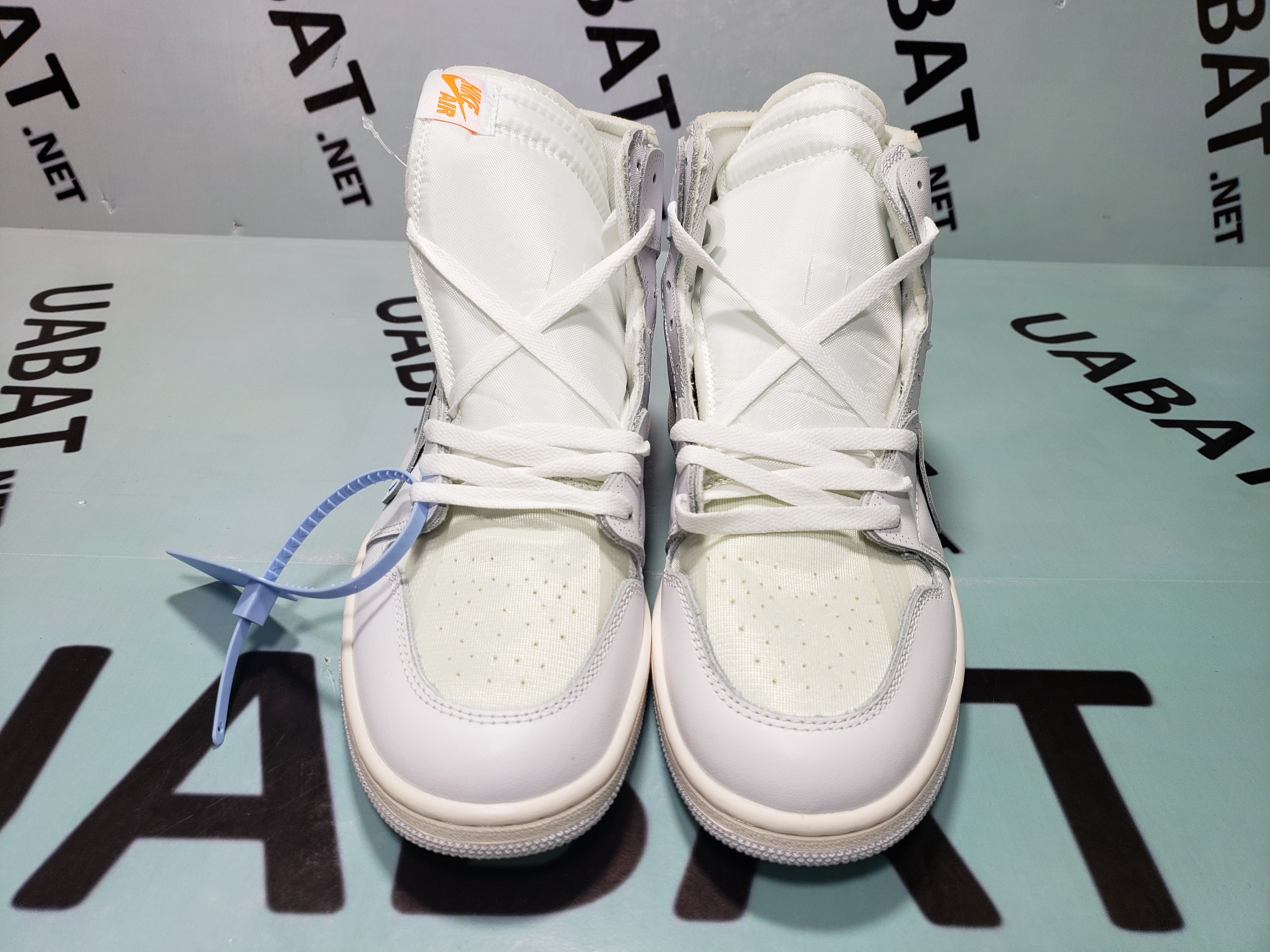 Uabat Jordan 1 Retro High Off-White White,AQ0818-100