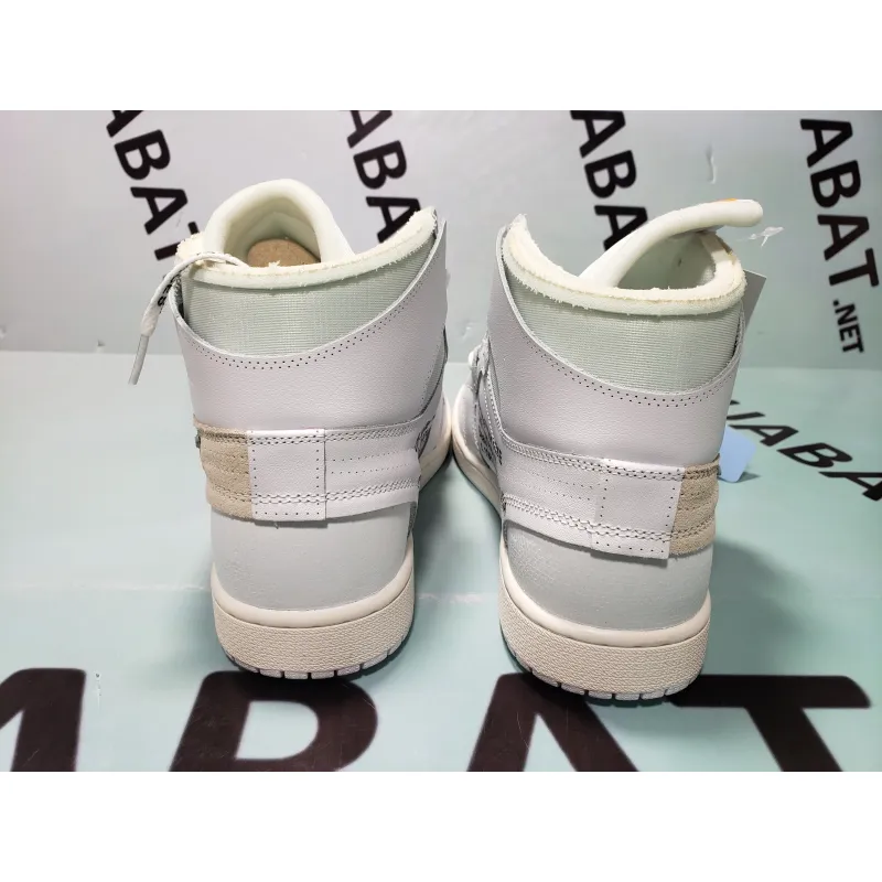 Uabat Jordan 1 Retro High Off-White White,AQ0818-100