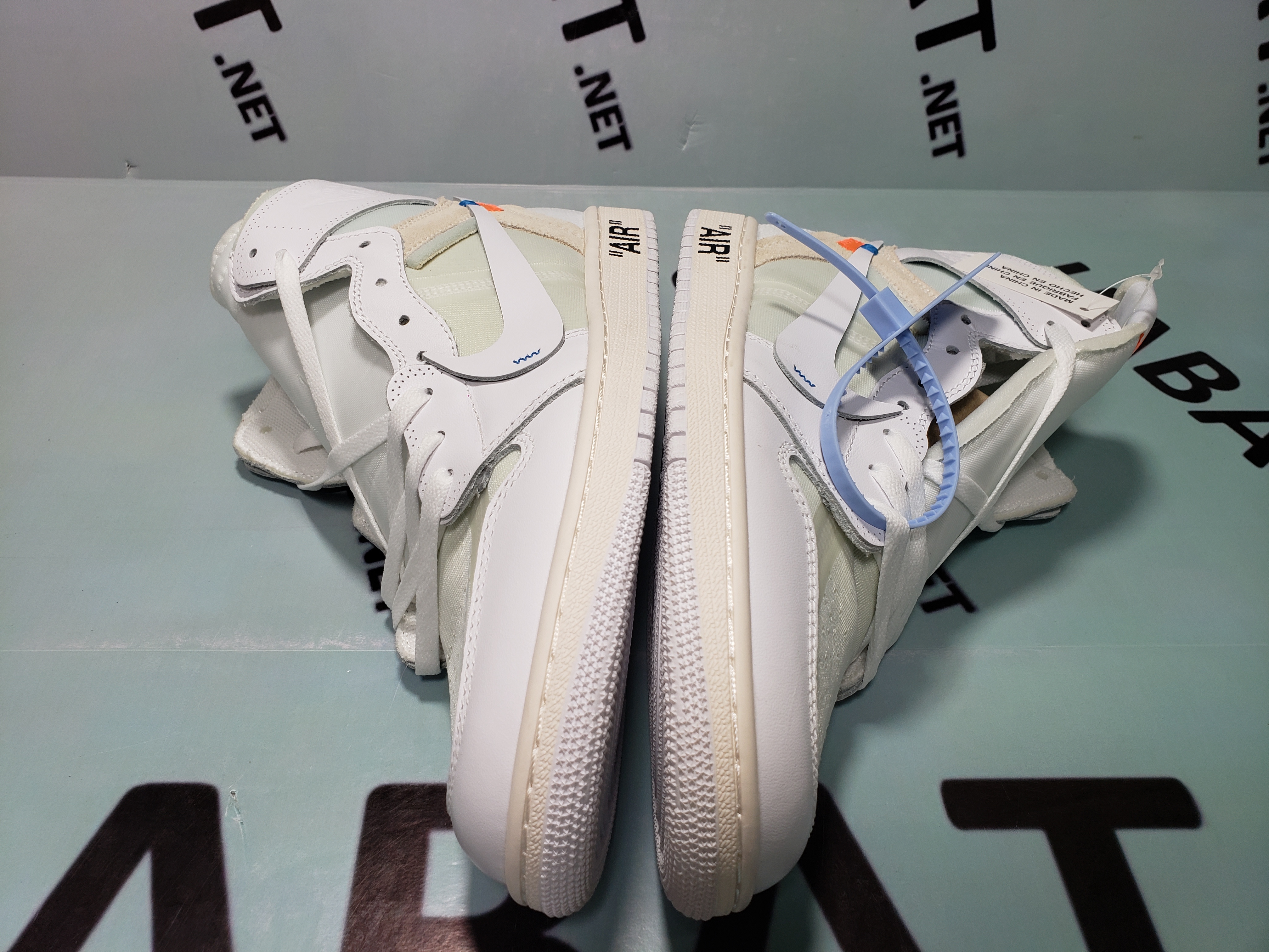 Uabat Jordan 1 Retro High Off-White White,AQ0818-100