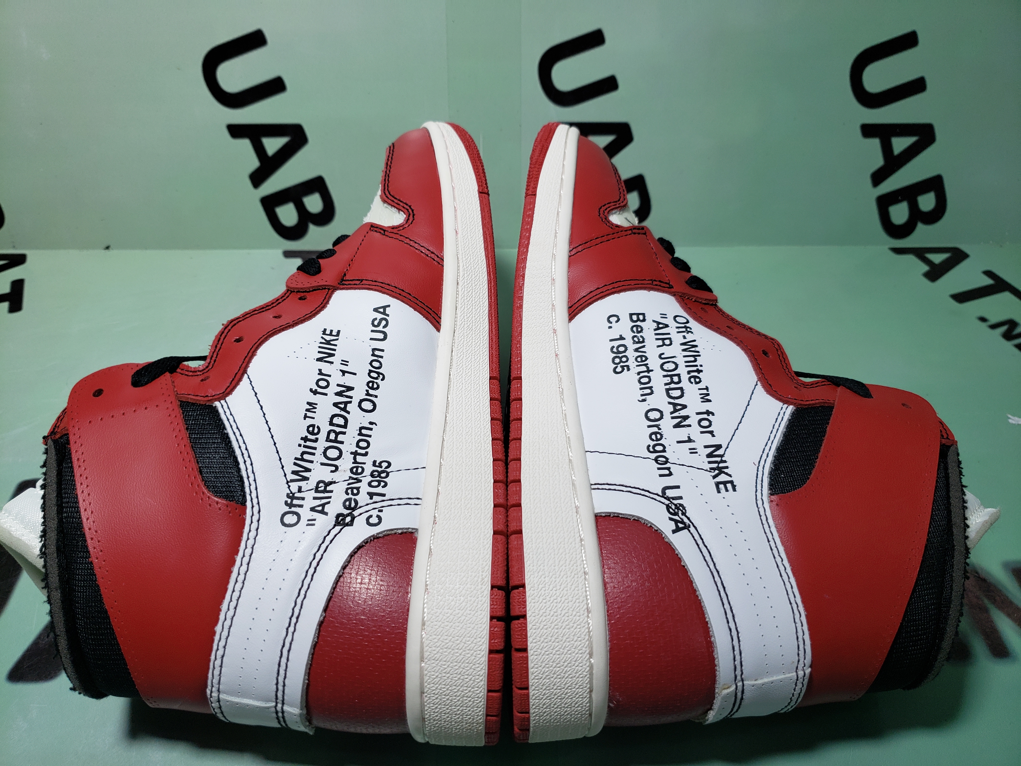 Uabat Jordan 1 Retro High Off-White Chicago,AA3834-101