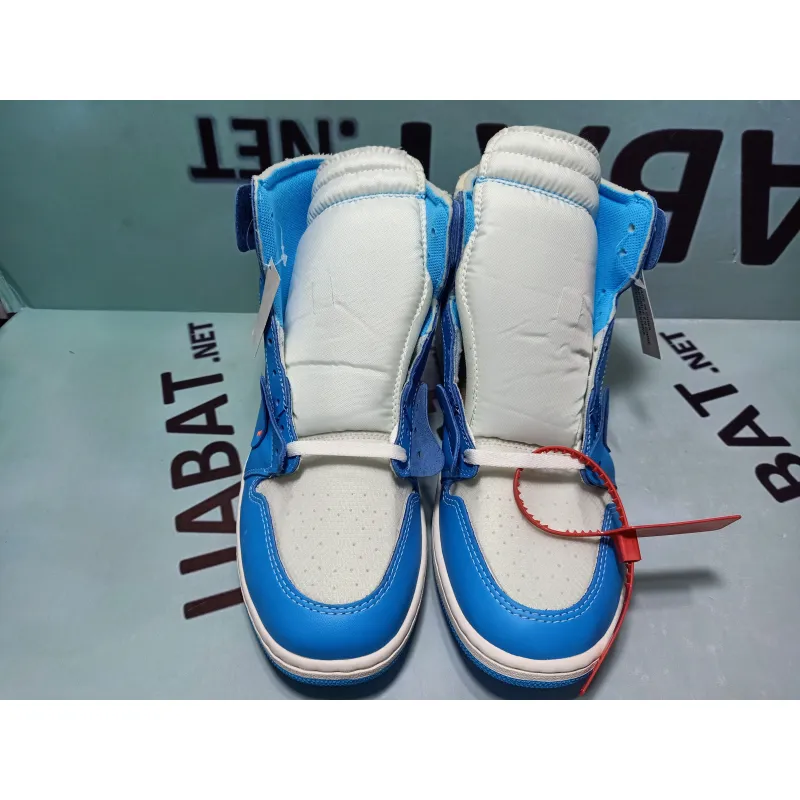Uabat Jordan 1 Retro High Off-White University Blue,AQ0818-148
