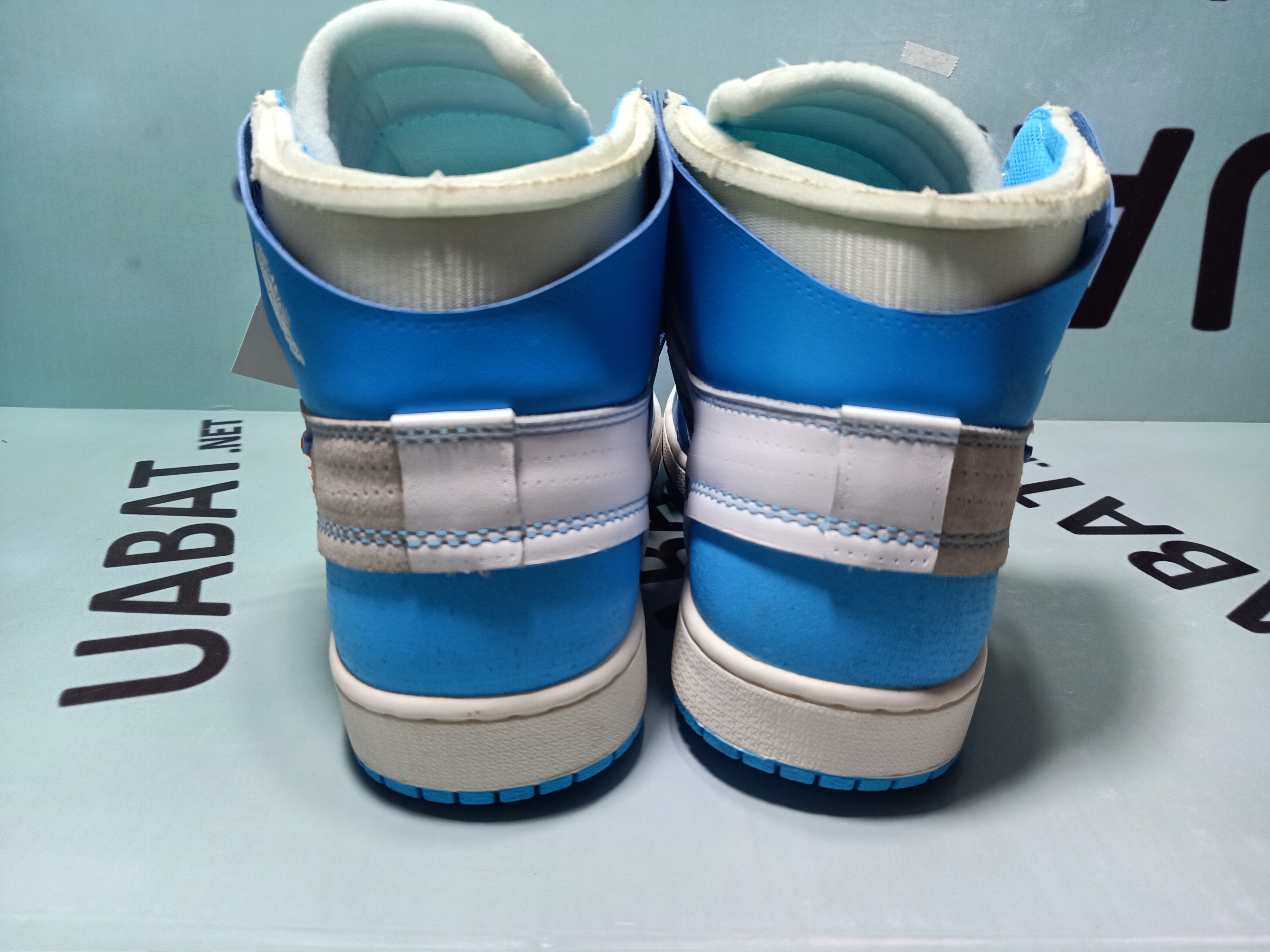 Uabat Jordan 1 Retro High Off-White University Blue,AQ0818-148
