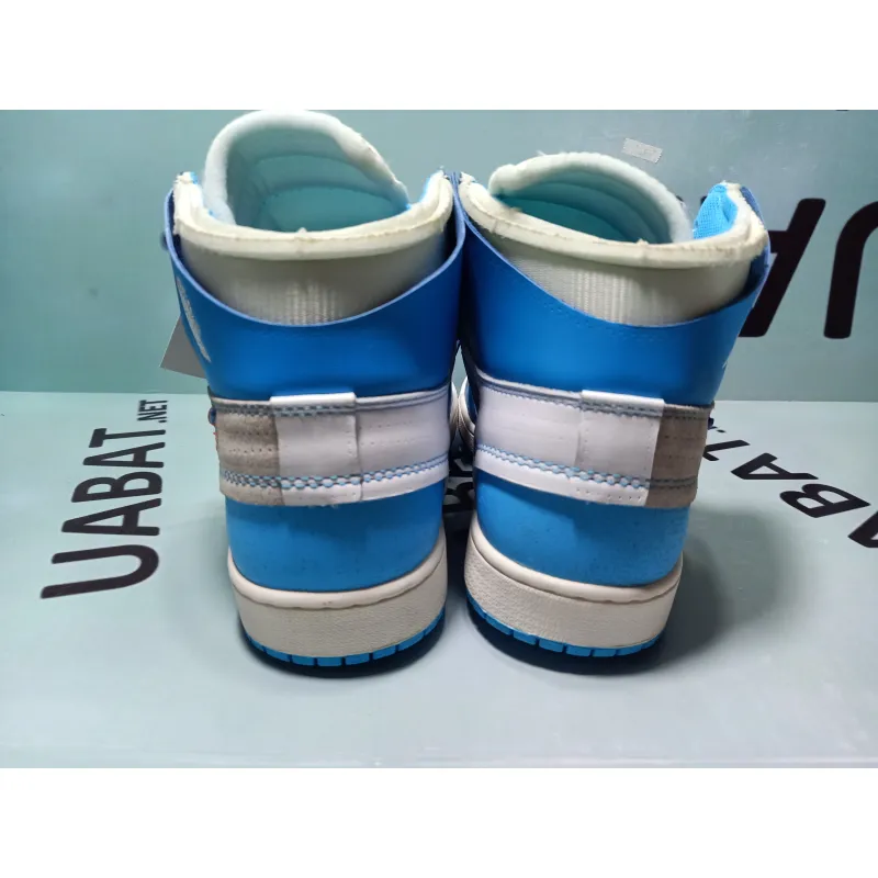 Uabat Jordan 1 Retro High Off-White University Blue,AQ0818-148