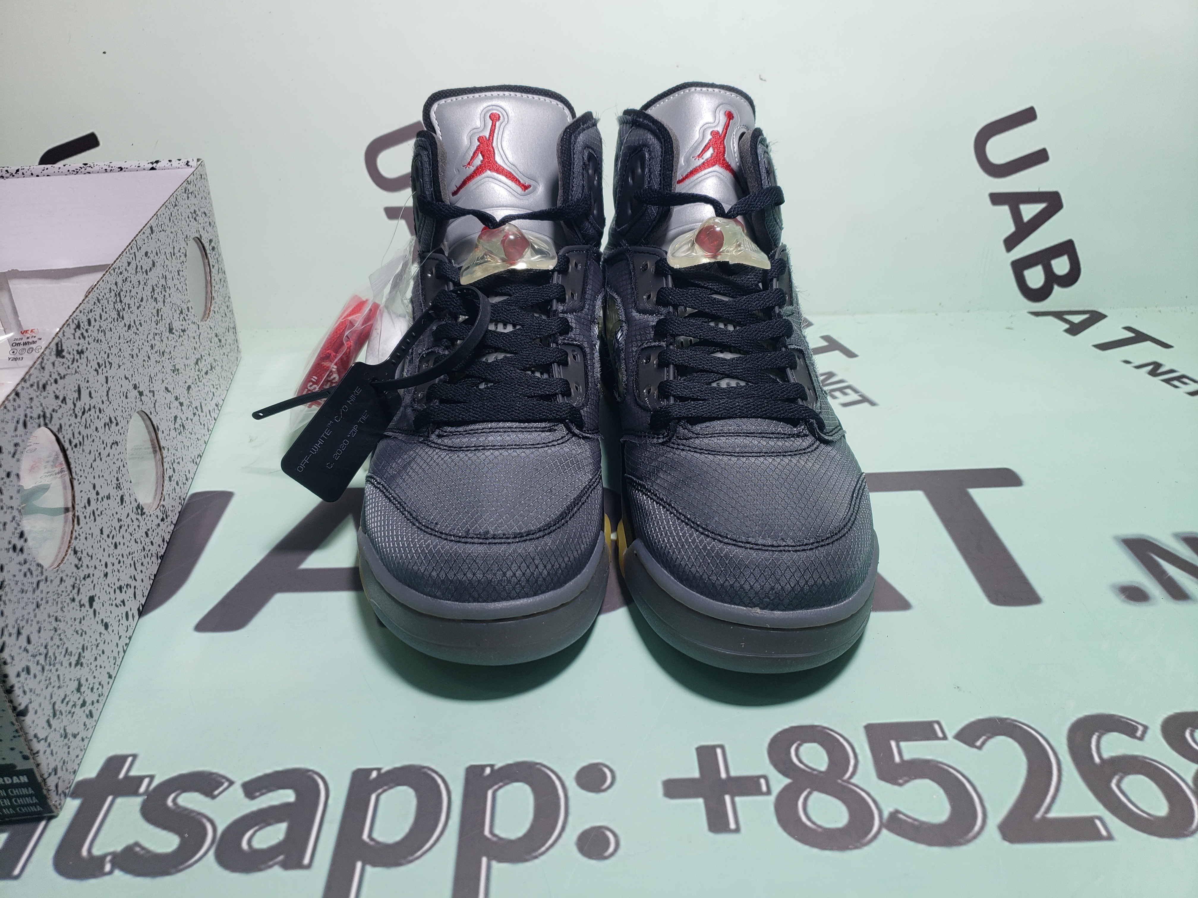 Uabat Jordan 5 Retro Off-White SP Muslin,CT8480-001
