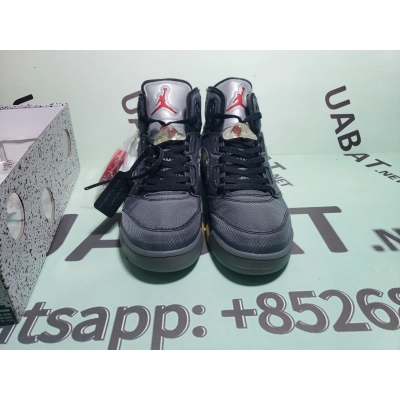 Uabat Jordan 5 Retro Off-White SP Muslin,CT8480-001 02