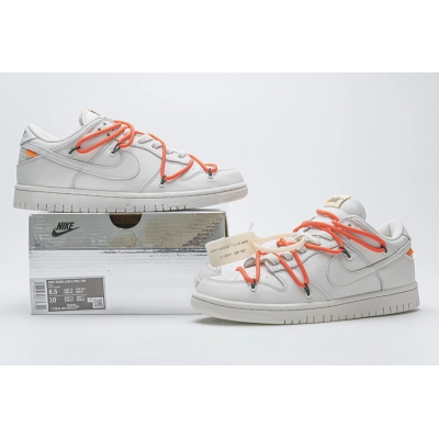 Uabat SB Dunk Off-White Low White Black Orange,CT0856-900 01