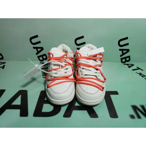 Uabat SB Dunk Off-White Low White Black Orange,CT0856-900