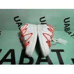 Uabat SB Dunk Off-White Low White Black Orange,CT0856-900