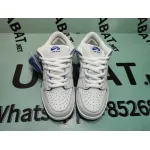 Uabat SB Dunk Low Premium White Game Royal,CJ6884-100