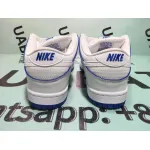 Uabat SB Dunk Low Premium White Game Royal,CJ6884-100