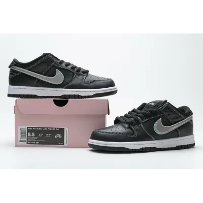 Uabat SB Dunk Low Diamond Supply Co Black Diamond,BV1310-001 01