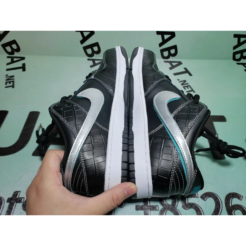 Uabat SB Dunk Low Diamond Supply Co Black Diamond,BV1310-001