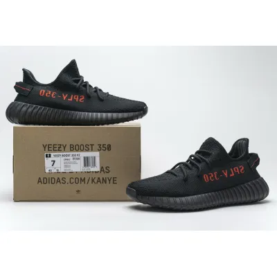Uabat Yeezy Boost 350 V2 Black Red,CP9652 01