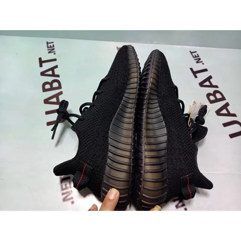 Uabat Yeezy Boost 350 V2 Black Red,CP9652
