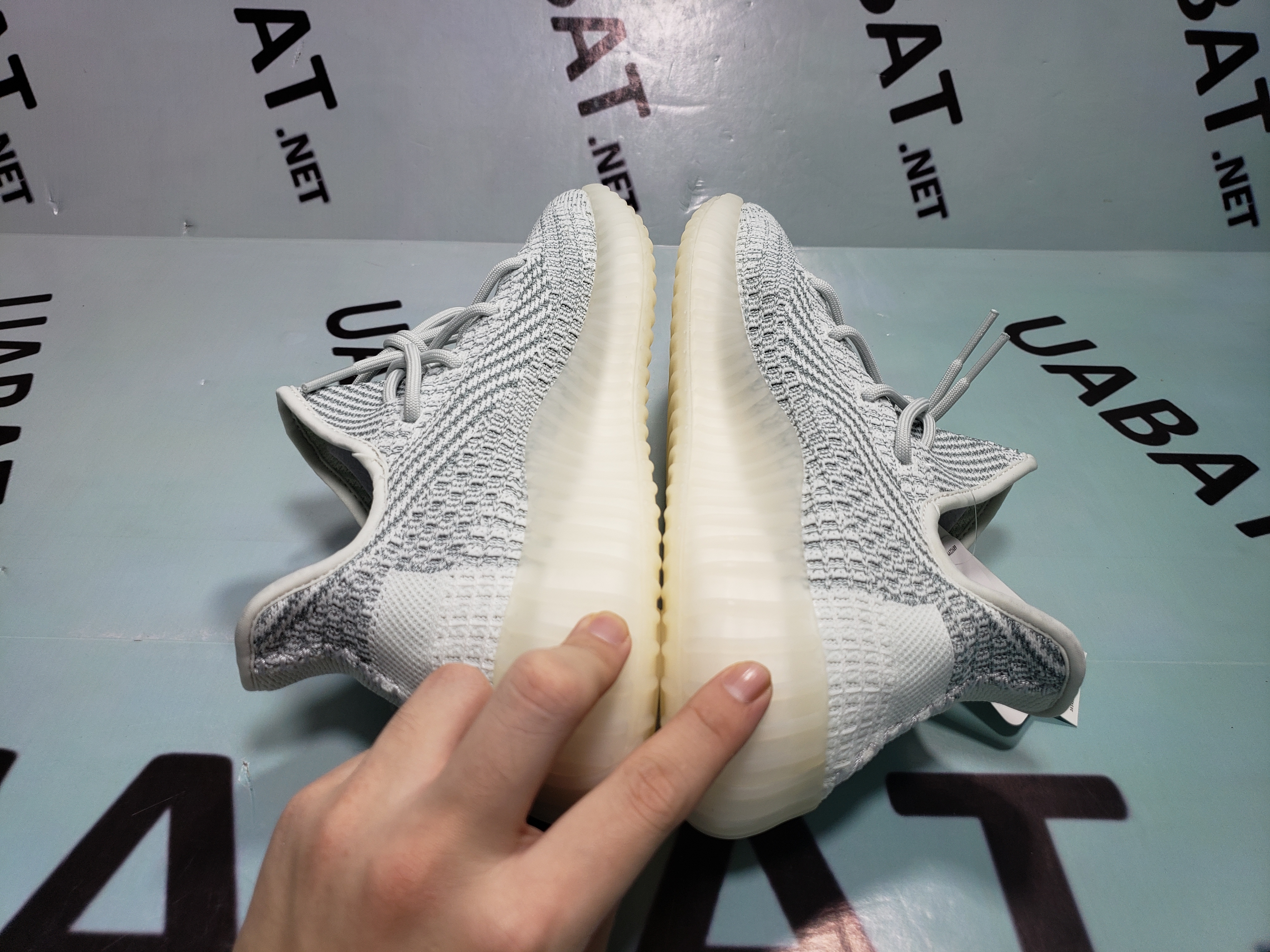 Uabat Yeezy Boost 350 V2 Cloud White (Reflective),FW5317