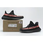 Uabat Yeezy Boost 350 V2 Core Black Red,CP9612