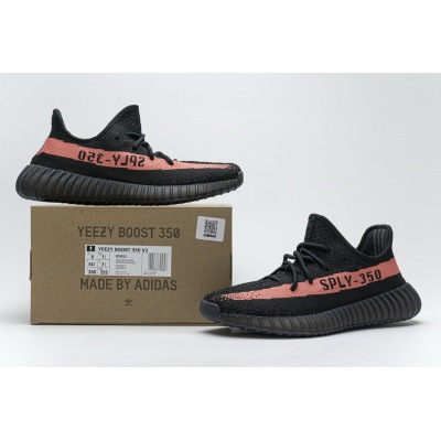 Uabat Yeezy Boost 350 V2 Core Black Red,CP9612 01