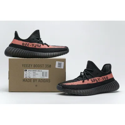 Uabat Yeezy Boost 350 V2 Core Black Red,CP9612 01