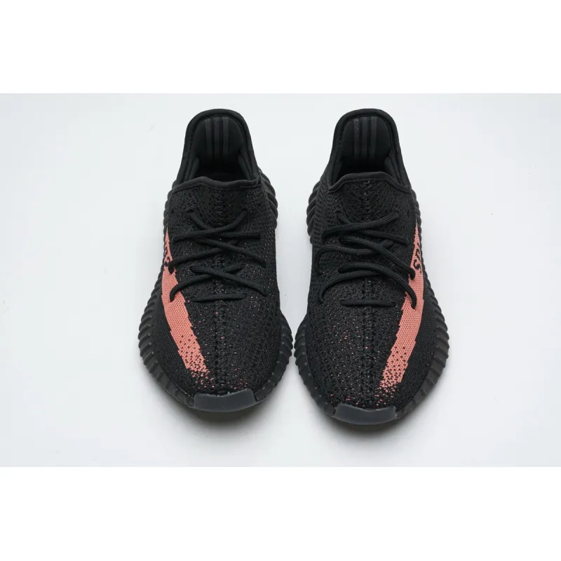 Uabat Yeezy Boost 350 V2 Core Black Red,CP9612