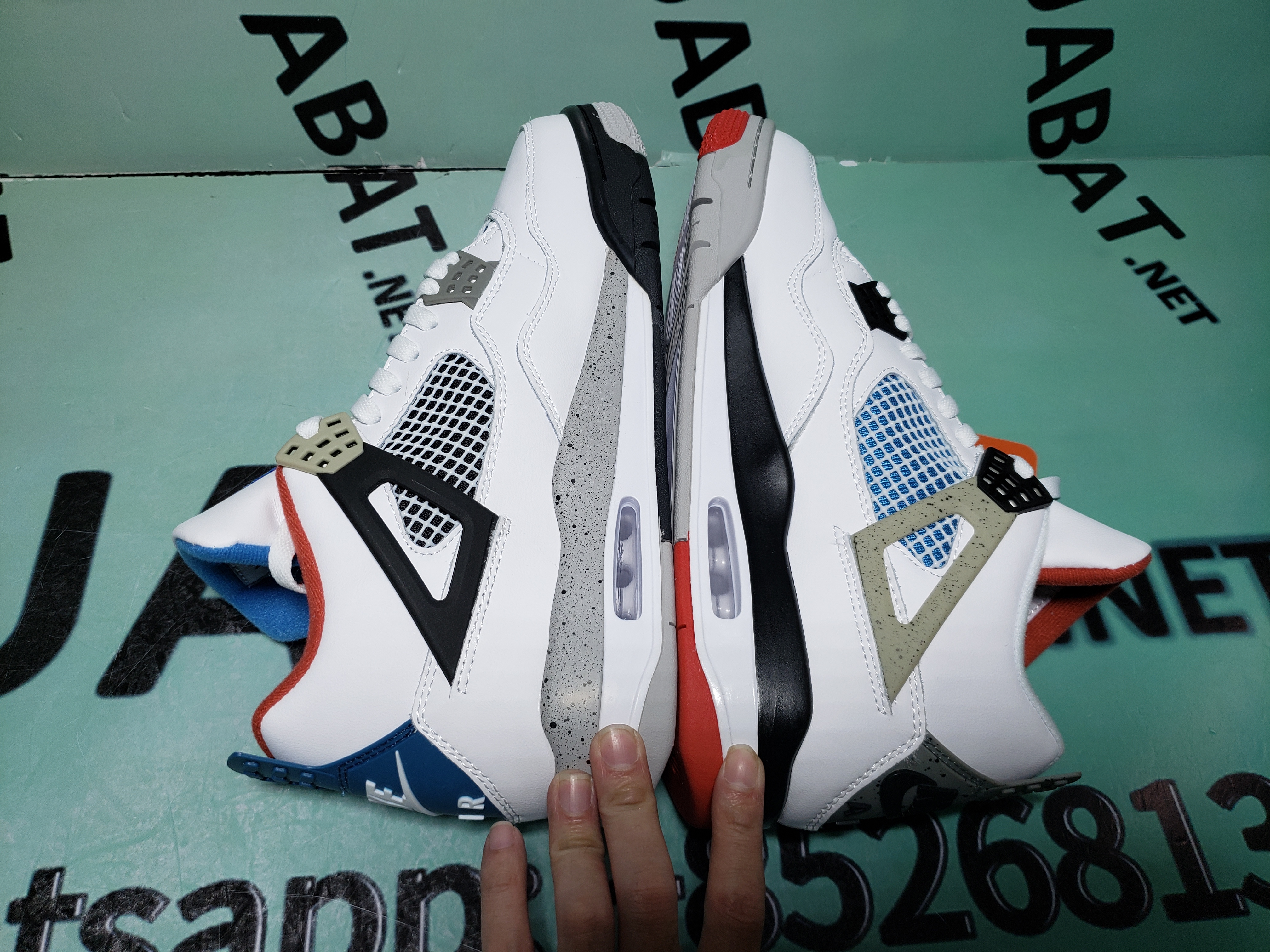 OG Jordan 4 Retro What The ,CI1184-146
