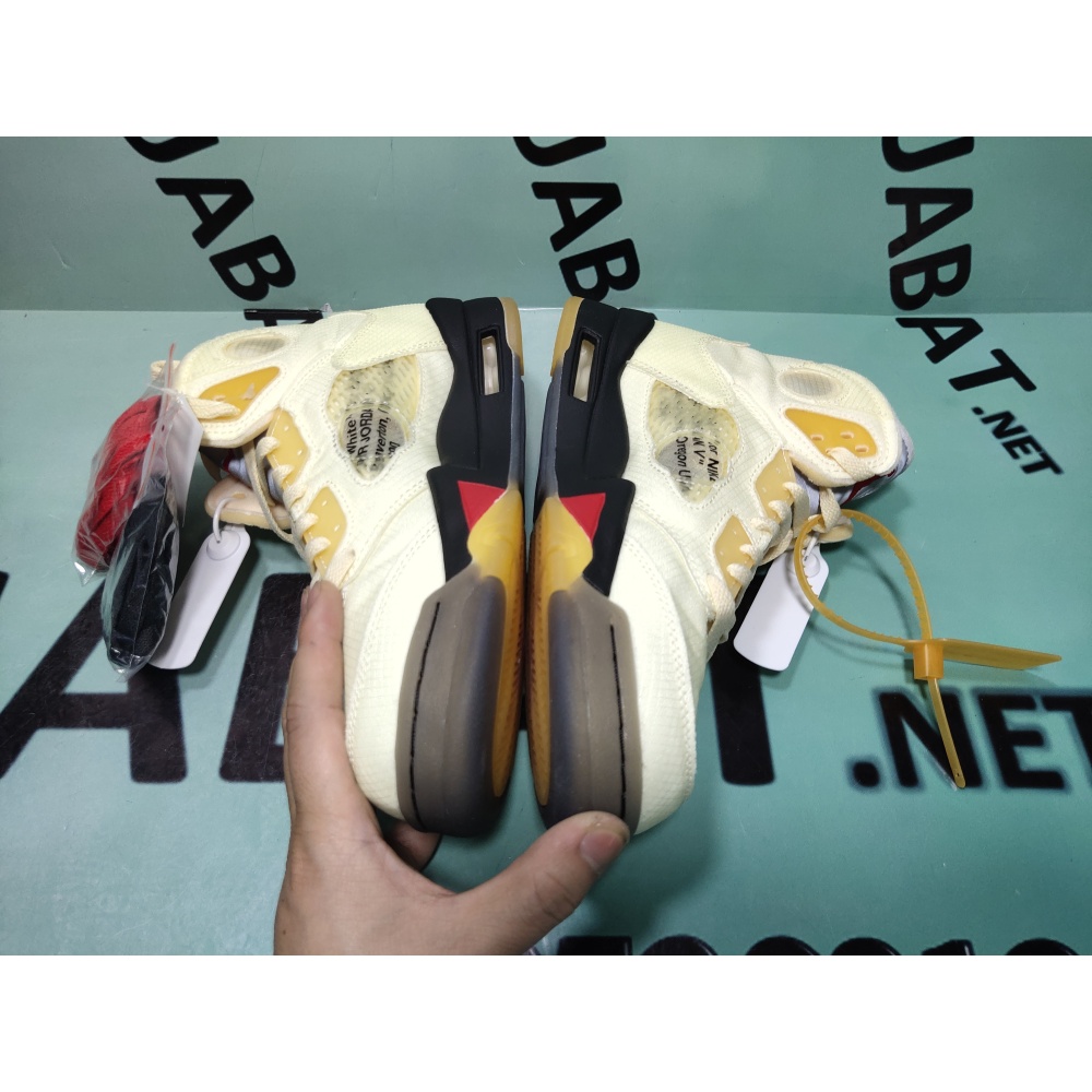 OG Jordan 5 Retro Off-White Sail,H8565-100