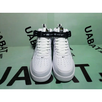 OG Air Force 1 Mid Utility White Black,804609-103 02