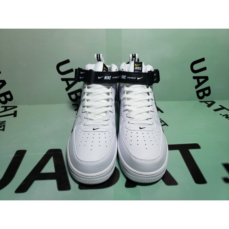 OG Air Force 1 Mid Utility White Black,804609-103