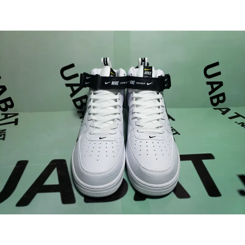 OG Air Force 1 Mid Utility White Black,804609-103