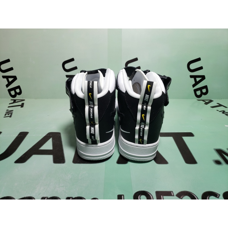 OG Air Force 1 Mid Utility White Black,804609-103