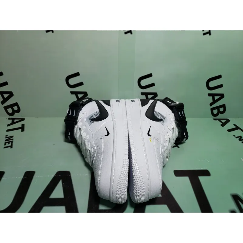 OG Air Force 1 Mid Utility White Black,804609-103