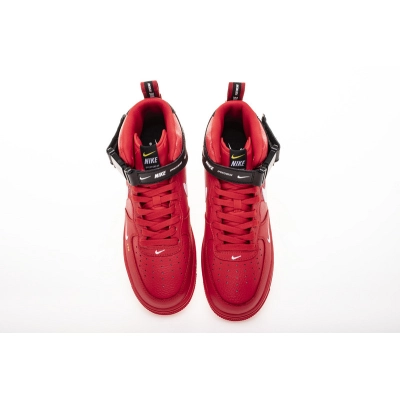 OG Air Force 1 Mid Utility University Red,804609-605 02