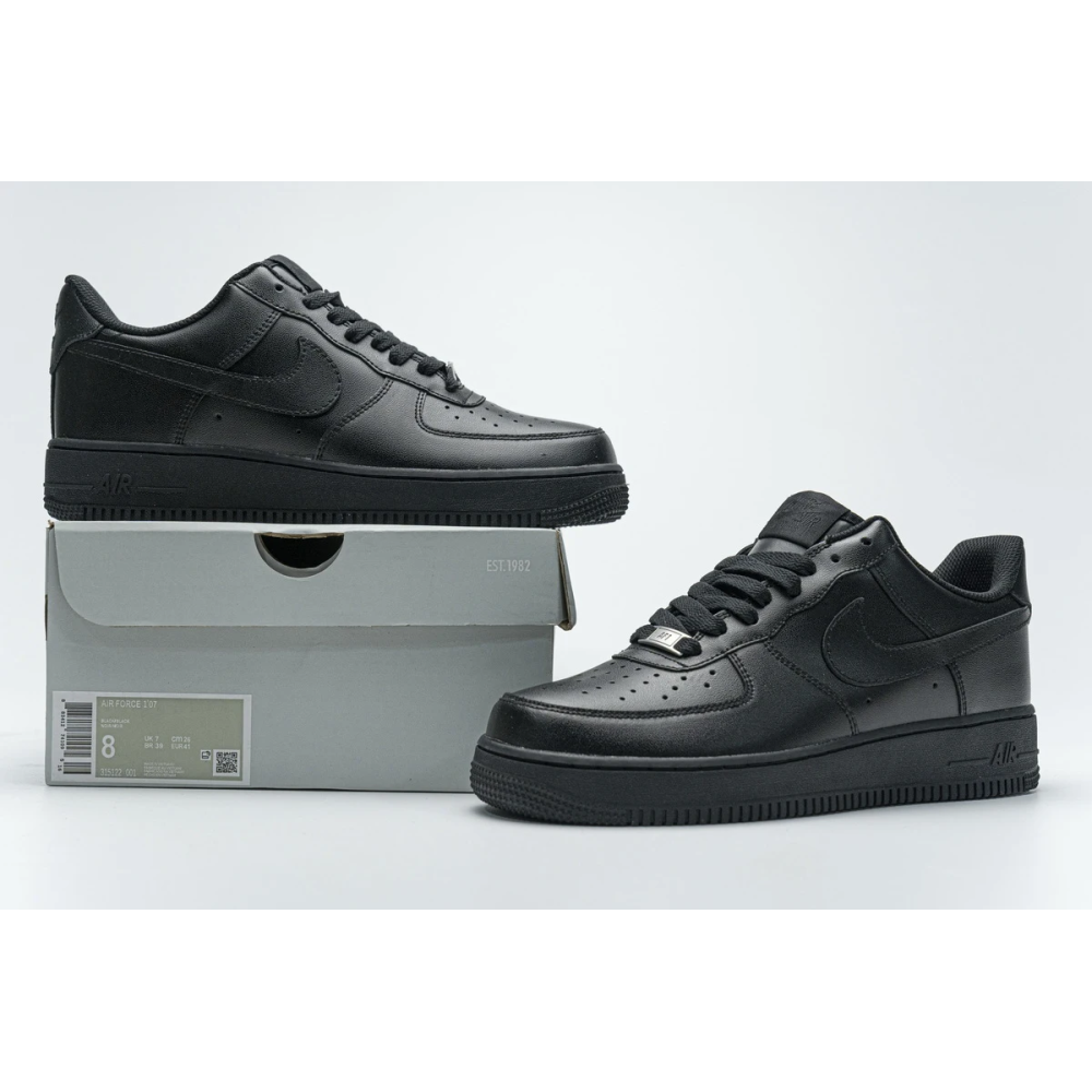 OG Air Force 1 '07 Black ,315122-001