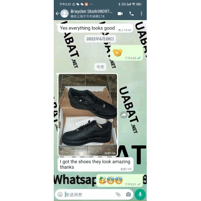 OG Air Force 1 '07 Black ,315122-001 02