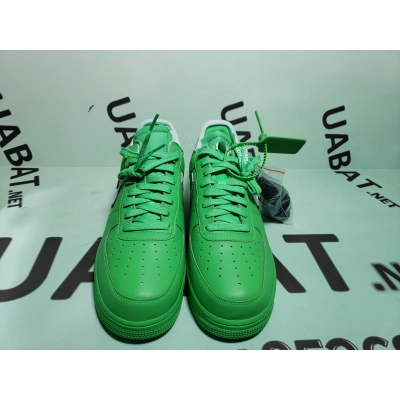 Uabat Air Force 1 Low Off-White Light Green Spark,DX1419-300 02