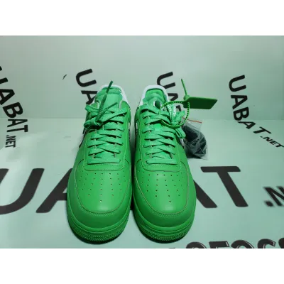 Uabat Air Force 1 Low Off-White Light Green Spark,DX1419-300 02