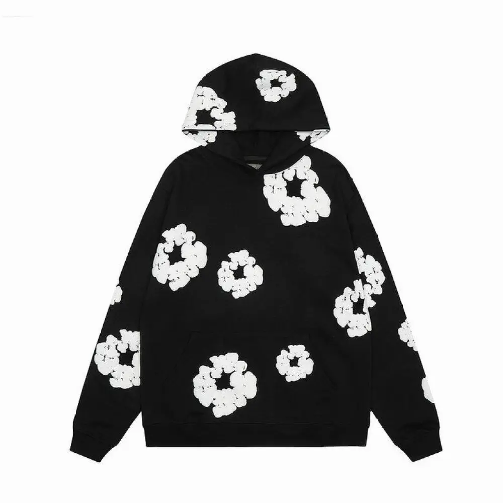 Denim Tears  hoodie black