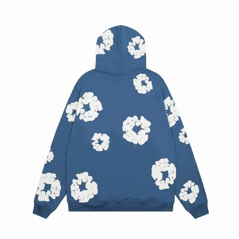 Denim Tears  hoodie blue