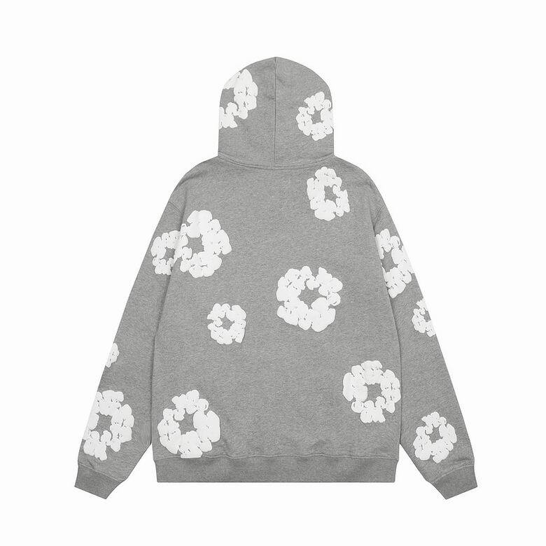 Denim Tears  hoodie grey