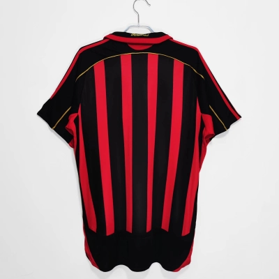 Best Reps Serie A 2006/07 AC Milan Home  Soccer Jersey 02
