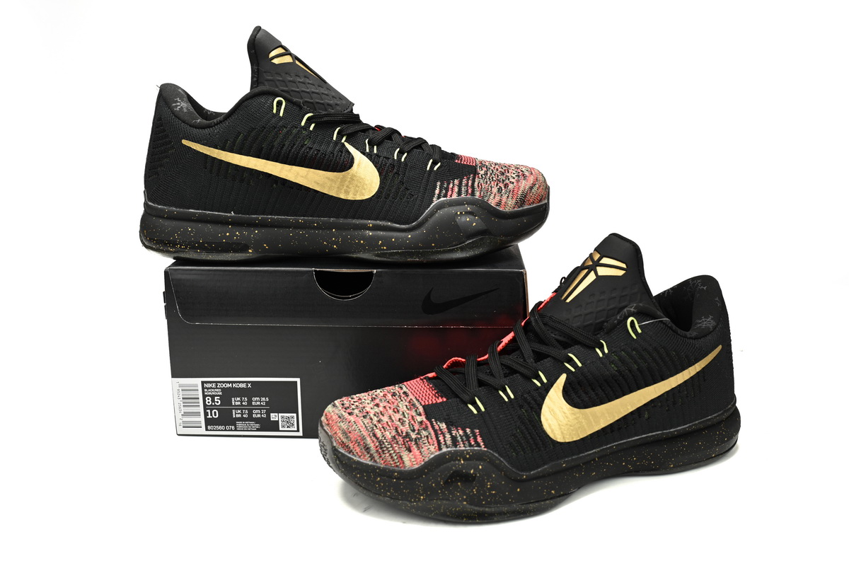 Uabat Kobe 10 Elite Low Christmas,802560-076