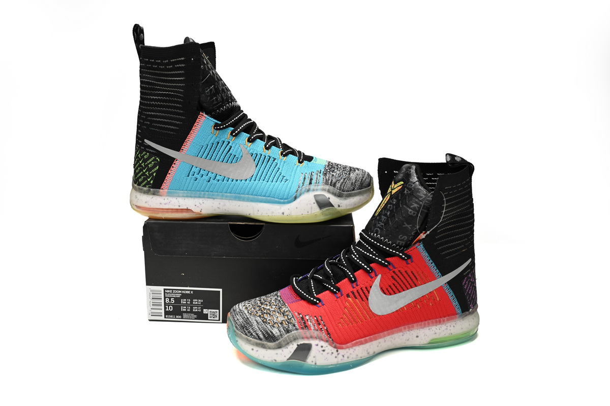 Uabat  Kobe 10 Nike Kobe 10 Elite What The,815811-900