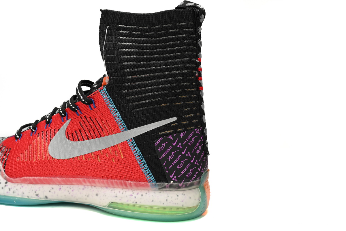 Uabat  Kobe 10 Nike Kobe 10 Elite What The,815811-900