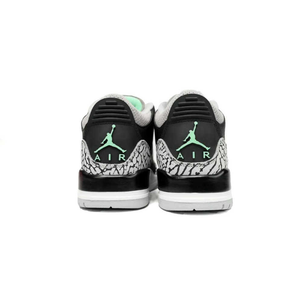 Uabat Jordan 3 Retro Green Glow CT8532-031