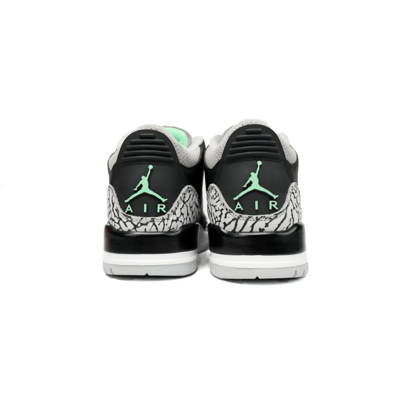 Uabat Jordan 3 Retro Green Glow CT8532-031