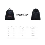 Balenciaga 23FW Reverse Tower Hoodie