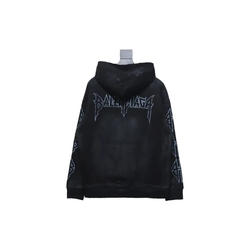 Balenciaga 23FW Reverse Tower Hoodie