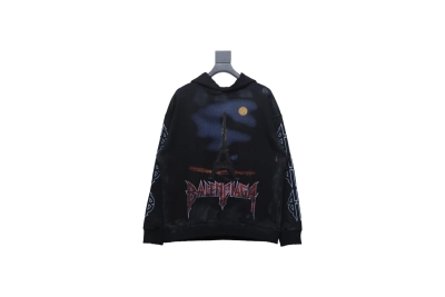 Balenciaga 23FW Reverse Tower Hoodie 01