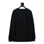 Balenciaga 24Fw Letter heart print round neck Hoodie 2