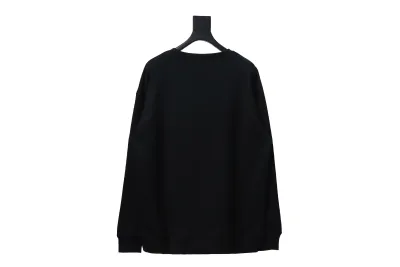 Balenciaga 24Fw Letter heart print round neck Hoodie 2 02