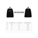Balenciaga 24Fw Letter heart print round neck Hoodie 2